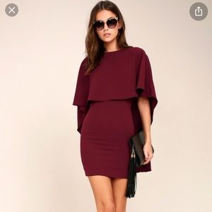 Best is Yet to Come Burgundy Backless Dress